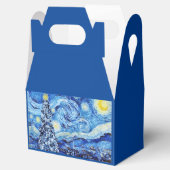 Van Gogh - The Starry Night - White Christmas Post Geschenkschachtel (Geöffnet)