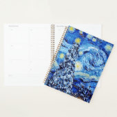 Van Gogh - The Starry Night - White Christmas Post Planer (Anzeige)