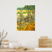 Van Gogh - Thistles, 1888 Vintage Malerei Poster (Küche)