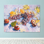 Van Gogh - Trauben, Zitronen, Birnen und Äpfel Leinwanddruck (Insitu (Holzboden))
