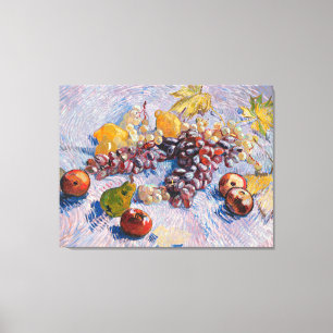 Van Gogh - Trauben, Zitronen, Birnen und Äpfel Leinwanddruck