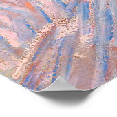 Van Gogh - Trauben, Zitronen, Birnen und Äpfel Poster (Ecke)