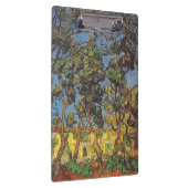 Van Gogh Trees im Garten, klassischer Impressionis Klemmbrett (Rechts)