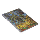 Van Gogh Trees im Garten, klassischer Impressionis Notizblock (Rechte Seite)