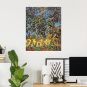 Van Gogh Trees im Garten, klassischer Impressionis Poster (Heimbüro)