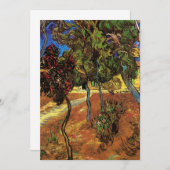 Van Gogh Trees im Garten, Saint Paul Hospital (Vorne/Hinten)