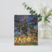 Van Gogh Trees im Garten, Saint Paul Hospital (Stehend Vorderseite)