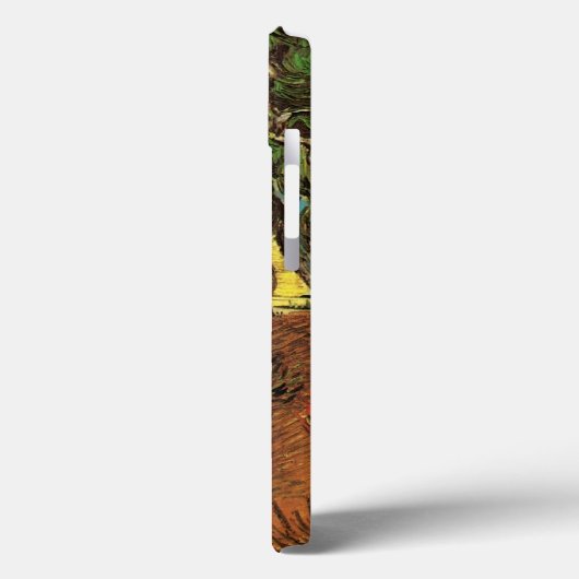 Van Gogh Trees im Garten, Saint Paul Hospital Case-Mate iPhone Hülle (Rückseite / Links)