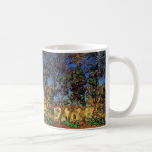 Van Gogh Trees im Garten, Saint Paul Hospital Kaffeetasse