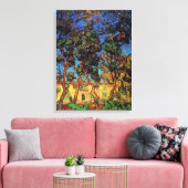 Van Gogh Trees im Garten, Saint Paul Hospital Leinwanddruck (Insitu (Wohnzimmer))