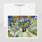 Van Gogh-Treppe bei Auvers (1890) Postkarte (Vorne/Hinten)