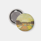 Van Gogh Tulip Fields Kühlschrankmagnet Geschenk (Vorderseite/Rückseite)