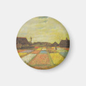 Van Gogh Tulip Fields Kühlschrankmagnet Geschenk (Vorne)