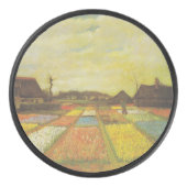 Van Gogh Tulip Fields Mouse Mat Geschenk Eishockey Puck (Vorderseite)
