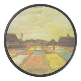 Van Gogh Tulip Fields Mouse Mat Geschenk Eishockey Puck
