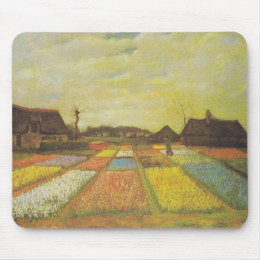 Van Gogh Tulip Fields Mouse Mat Geschenk Mousepad (Vorne)