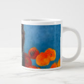 Van Gogh Tuxedo Cat Jumbo-Tasse (Rechts)