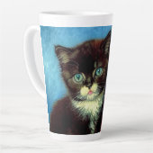 Van Gogh Tuxedo Cat Milchtasse (Linke Ecke)