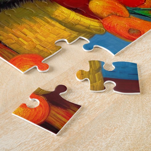 Van Gogh Tuxedo Cat Puzzle (Seite)