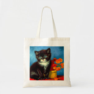 Van Gogh Tuxedo Cat Tragetasche