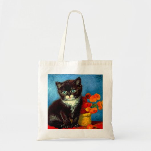 Van Gogh Tuxedo Cat Tragetasche (Vorne)