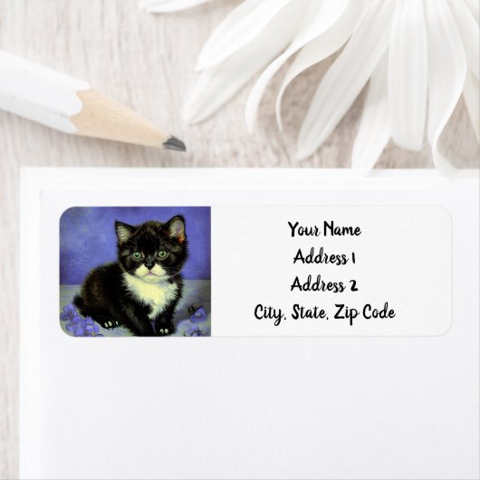 Van Gogh Tuxedo Kitten (Insitu)