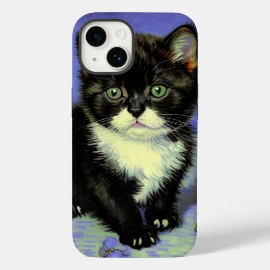 Van Gogh Tuxedo Kitten Case-Mate iPhone Hülle (Rückseite)