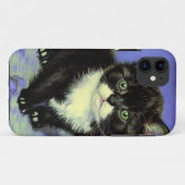 Van Gogh Tuxedo Kitten Case-Mate iPhone Hülle (Rückseite (Horizontal))