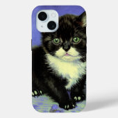 Van Gogh Tuxedo Kitten Case-Mate iPhone Hülle (Rückseite)