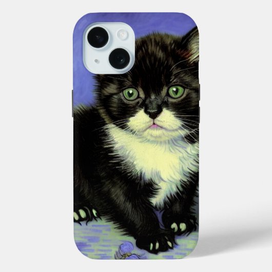 Van Gogh Tuxedo Kitten Case-Mate iPhone Hülle (Rückseite)