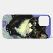 Van Gogh Tuxedo Kitten Case-Mate iPhone Hülle (Rückseite (Horizontal))