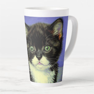 Van Gogh Tuxedo Kitten Milchtasse