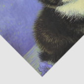 Van Gogh Tuxedo Kitten Seidenpapier (Ausschnitt)