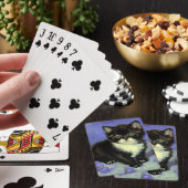 Van Gogh Tuxedo Kitten Spielkarten (In Situ)