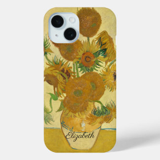 Van Gogh Twelve Sunflowers Original Art Masterpiec Case-Mate iPhone Hülle