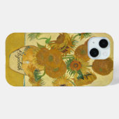 Van Gogh Twelve Sunflowers Original Art Masterpiec Case-Mate iPhone Hülle (Rückseite (Horizontal))
