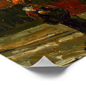 Van Gogh Twilight Before the Storm Montmartre Poster (Ecke)