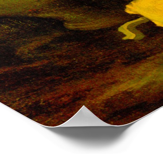 Van Gogh Two Jugs and Pumpkins Poster (Ecke)