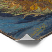 Van Gogh Two Sunflowers Original Art Masterpiece Poster (Ecke)