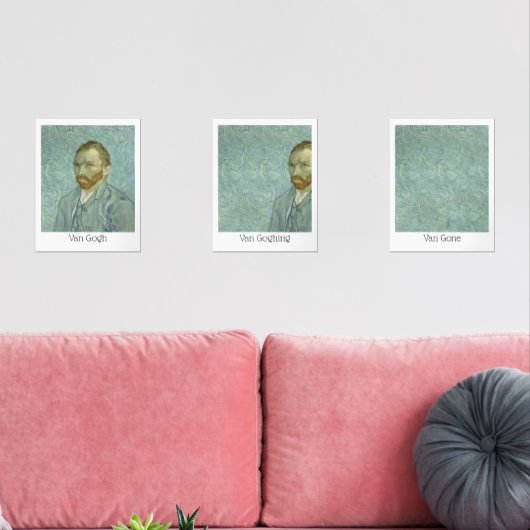 Van Gogh Van Goghing Van Gone Masterpiece Spaß Bilderwand Sets (Wohnzimmer)