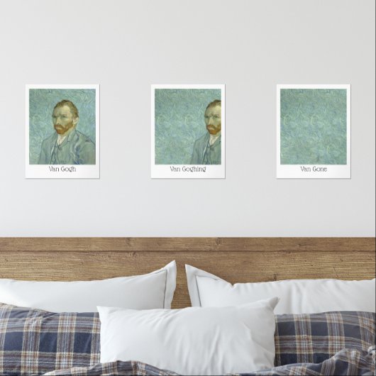 Van Gogh Van Goghing Van Gone Masterpiece Spaß Bilderwand Sets (Schlafzimmer)