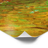 Van Gogh - Vase mit Daisies, Anemones, Poster (Ecke)