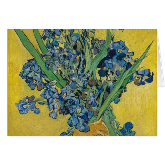Van Gogh Vase mit Ire Classic Impressionismus (Vorderseite (Horizontal))