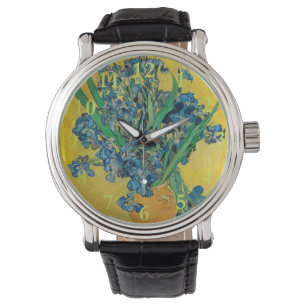 Van Gogh Vase mit Ire Classic Impressionismus Armbanduhr