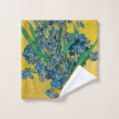 Van Gogh Vase mit Ire Classic Impressionismus Badhandtuch Set (Waschlappen)