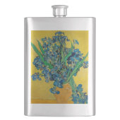 Van Gogh Vase mit Ire Classic Impressionismus Flachmann (Vorderseite)