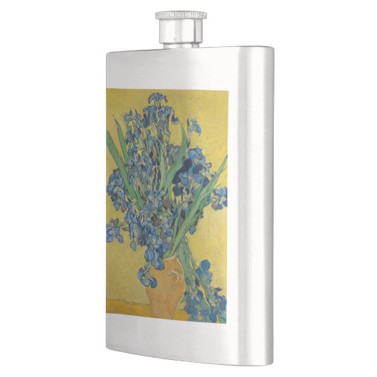 Van Gogh Vase mit Ire Classic Impressionismus Flachmann (Links)