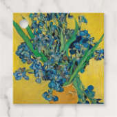 Van Gogh Vase mit Ire Classic Impressionismus Geschenkanhänger (Vorderseite)