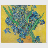 Van Gogh Vase mit Ire Classic Impressionismus Geschenkpapier (Flach)