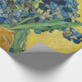 Van Gogh Vase mit Ire Classic Impressionismus Geschenkpapier (Ecke)